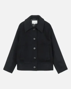 Marimekko Asetelma Solid Wool Coat<Woman Coats & Jackets