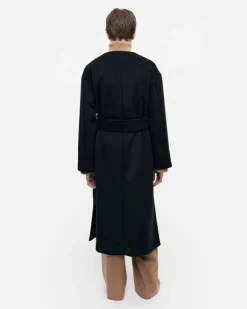 Marimekko Ateljee Solid Wool Coat<Woman Coats & Jackets