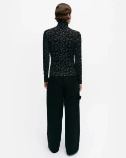 Marimekko Emali Unikko Turtleneck Shirt<Woman Tops & Tunics