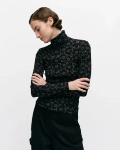 Marimekko Emali Unikko Turtleneck Shirt<Woman Tops & Tunics