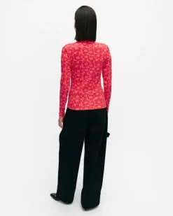 Marimekko Emali Unikko Turtleneck Shirt<Woman Tops & Tunics