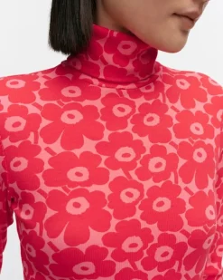 Marimekko Emali Unikko Turtleneck Shirt<Woman Tops & Tunics