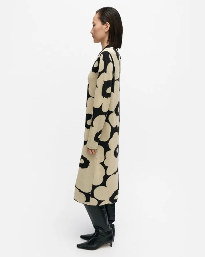 Marimekko Ennallaan Unikko Knitted Wool Dress<Woman Dresses