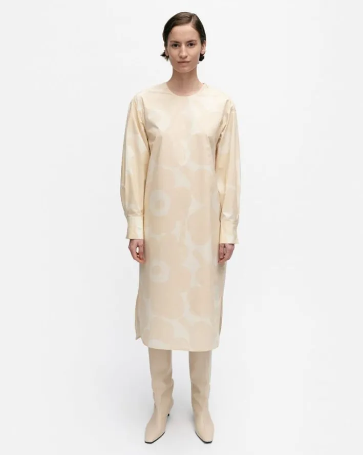 Marimekko Febina Unikko Cotton Poplin Dress<Woman Dresses