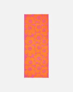 Marimekko Fiore Unikko Scarf<Woman Scarves
