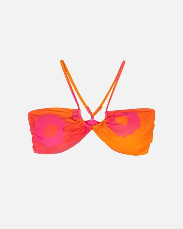 Marimekko Hiekka Unikko Bikini Top<Woman Swimwear