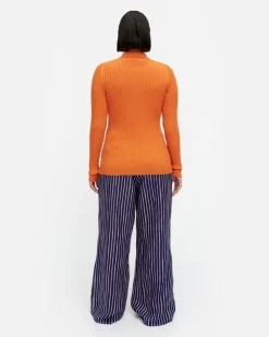 Marimekko Iitu Solid Knitted Wool Pullover<Woman Tops & Tunics