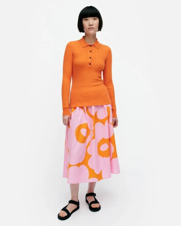 Marimekko Iitu Solid Knitted Wool Pullover<Woman Tops & Tunics