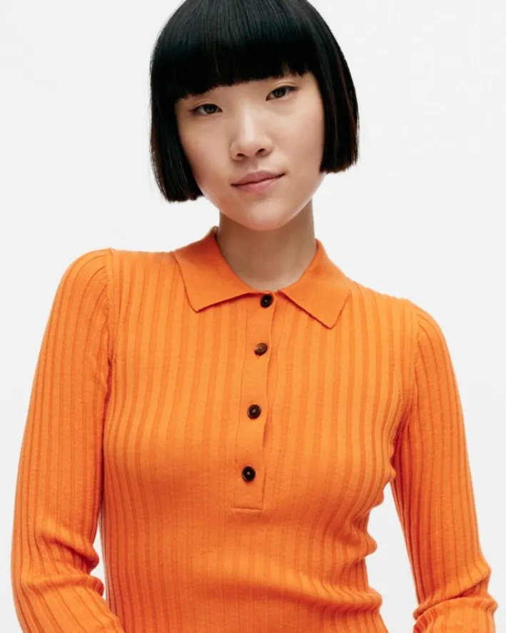 Marimekko Iitu Solid Knitted Wool Pullover<Woman Tops & Tunics