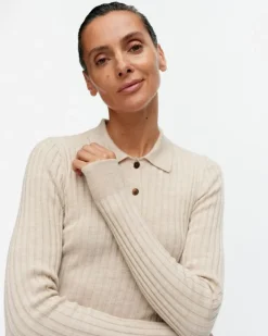 Marimekko Iitu Solid Knitted Wool Pullover<Woman Knits & Sweaters
