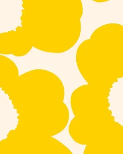 Marimekko Iso Unikko Cotton Sateen Fabric<Woman Printed Fabrics