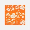 Marimekko Jahha Nokturno Cotton Silk Blend Scarf<Woman Printed Fabrics