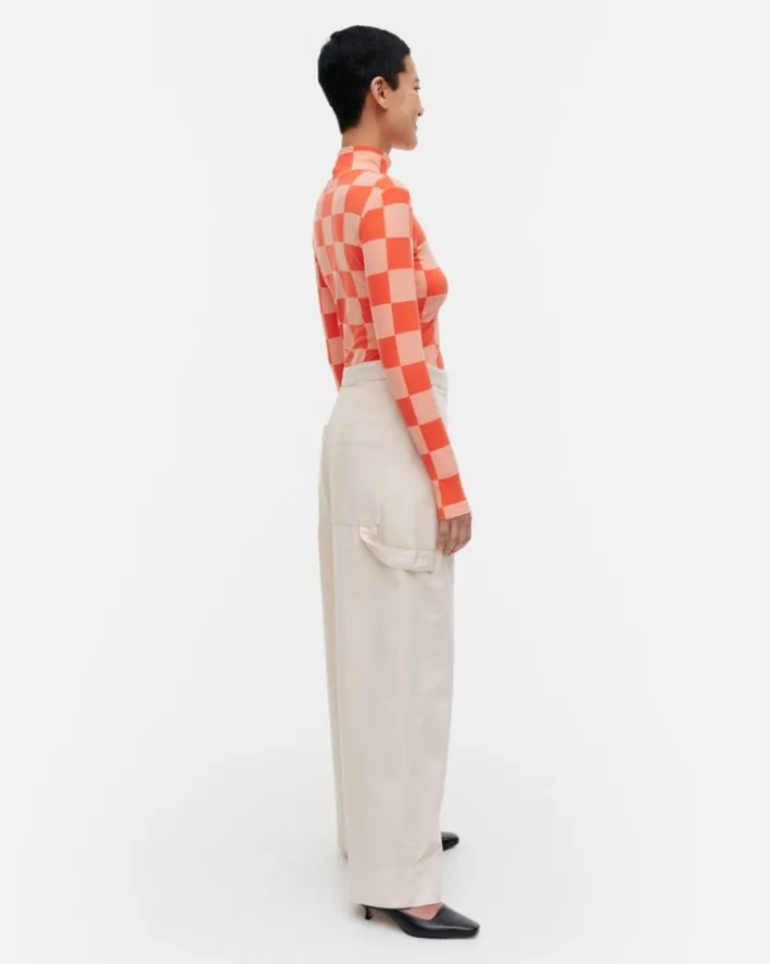 Marimekko Jakala Kukko Ja Kana Turtleneck Shirt<Woman Tops & Tunics