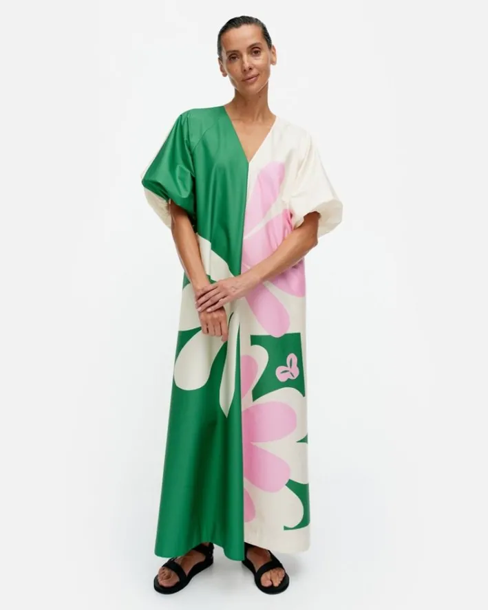 Marimekko Karkelo Kolmikko Cotton Dress<Woman Dresses