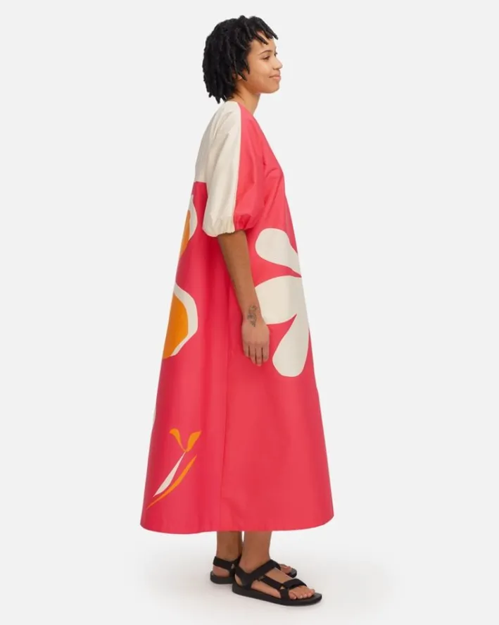 Marimekko Karkelo Kolmikko Cotton Dress<Woman Dresses