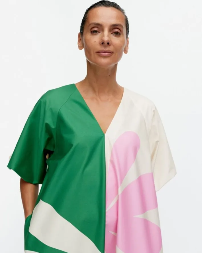 Marimekko Karkelo Kolmikko Cotton Dress<Woman Dresses