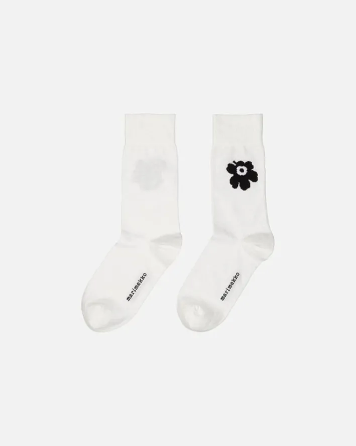 Marimekko Kasvaa Unikko One Socks<Woman Socks
