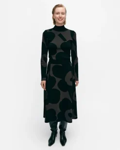 Marimekko Kaukainen Unikko Knitted Skirt<Woman Knits & Sweaters
