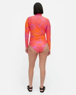 Marimekko Kelluja Unikko Swim Shirt<Woman Swimwear