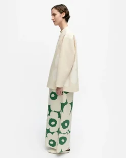 Marimekko Kerran Heijastus Unikko Cotton Linen Blouse<Woman Tops & Tunics