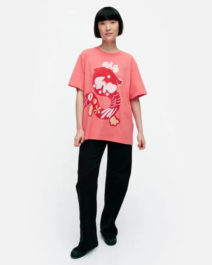 Marimekko Kioski Embla Jalo Placement T-Shirt<Woman Tops & Tunics
