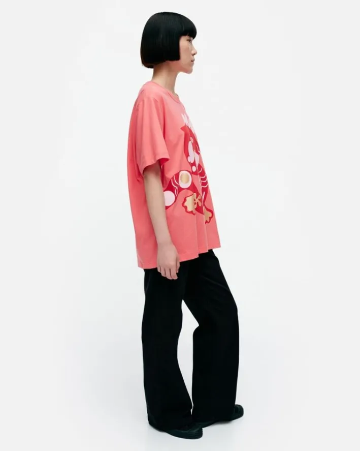 Marimekko Kioski Embla Jalo Placement T-Shirt<Woman Tops & Tunics