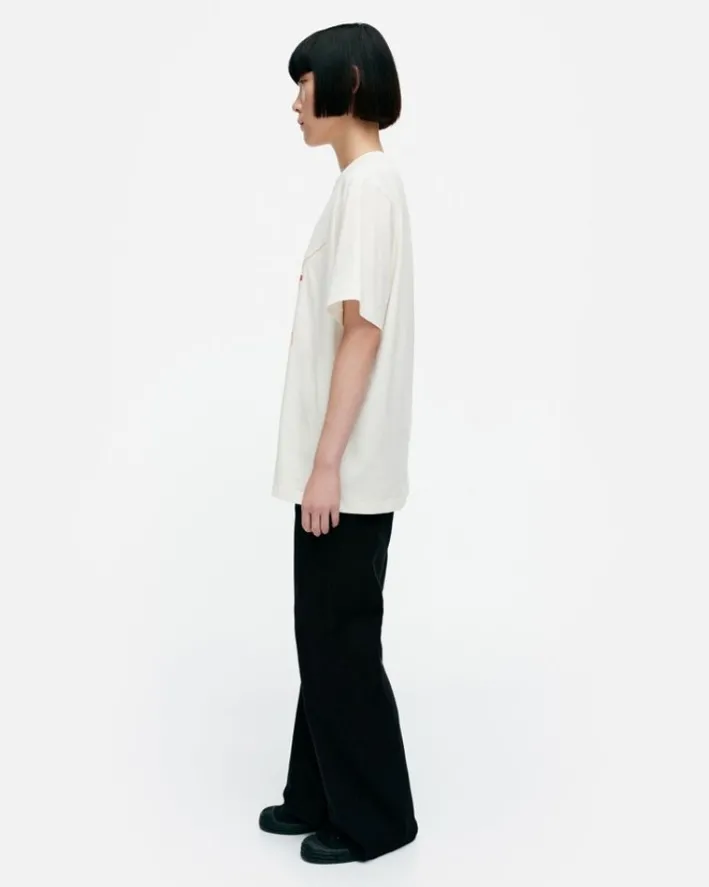 Marimekko Kioski Embla Jalo Placement T-Shirt<Woman Tops & Tunics