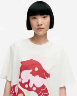 Marimekko Kioski Embla Jalo Placement T-Shirt<Woman Tops & Tunics