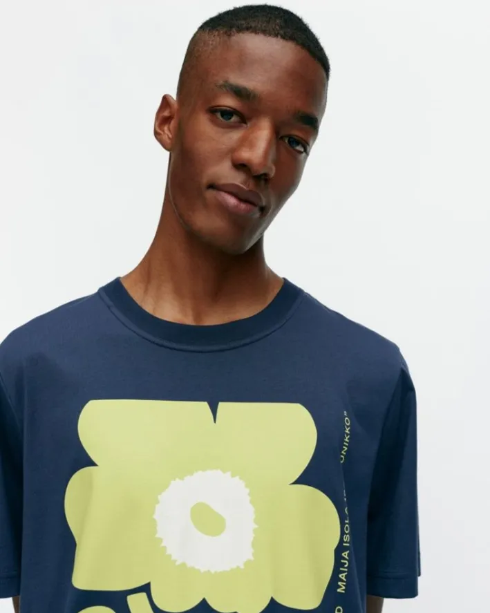 Marimekko Kioski Embla Unikko Placement T-Shirt<Woman Tops & Tunics