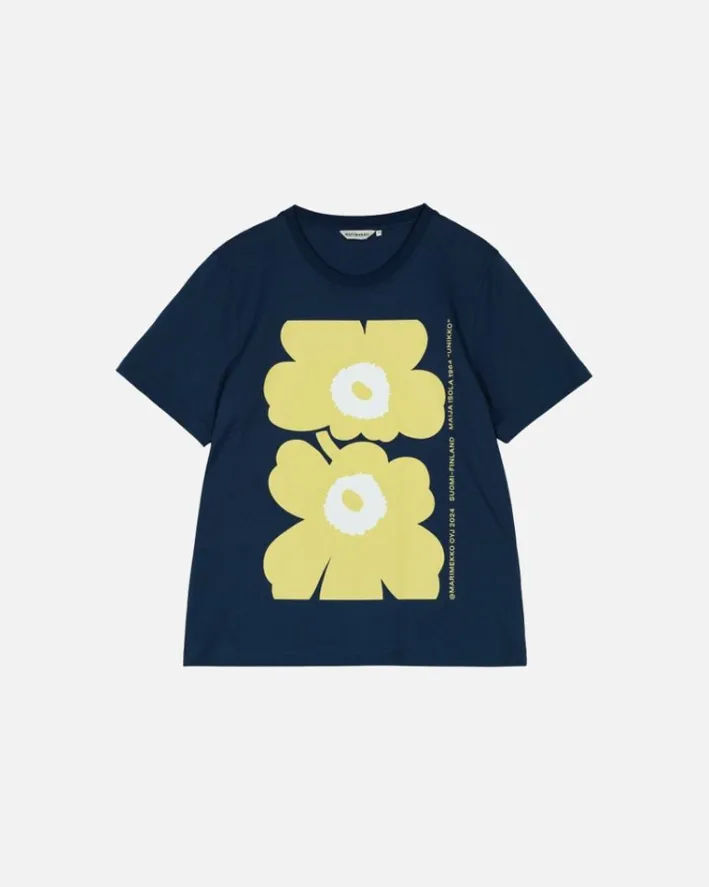 Marimekko Kioski Embla Unikko Placement T-Shirt<Woman Tops & Tunics