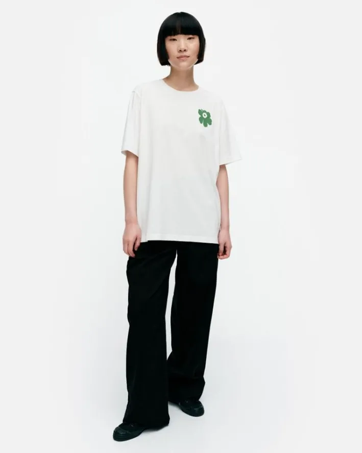 Marimekko Kioski Embla Unikko Placement T-Shirt<Woman Tops & Tunics