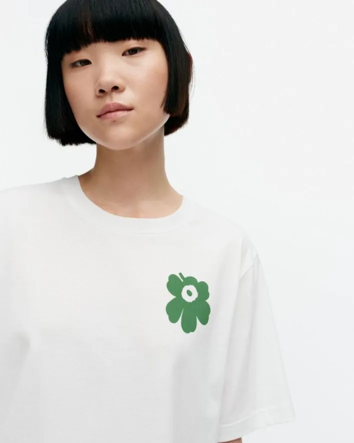 Marimekko Kioski Embla Unikko Placement T-Shirt<Woman Tops & Tunics