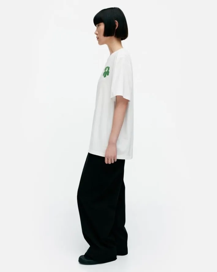 Marimekko Kioski Embla Unikko Placement T-Shirt<Woman Tops & Tunics