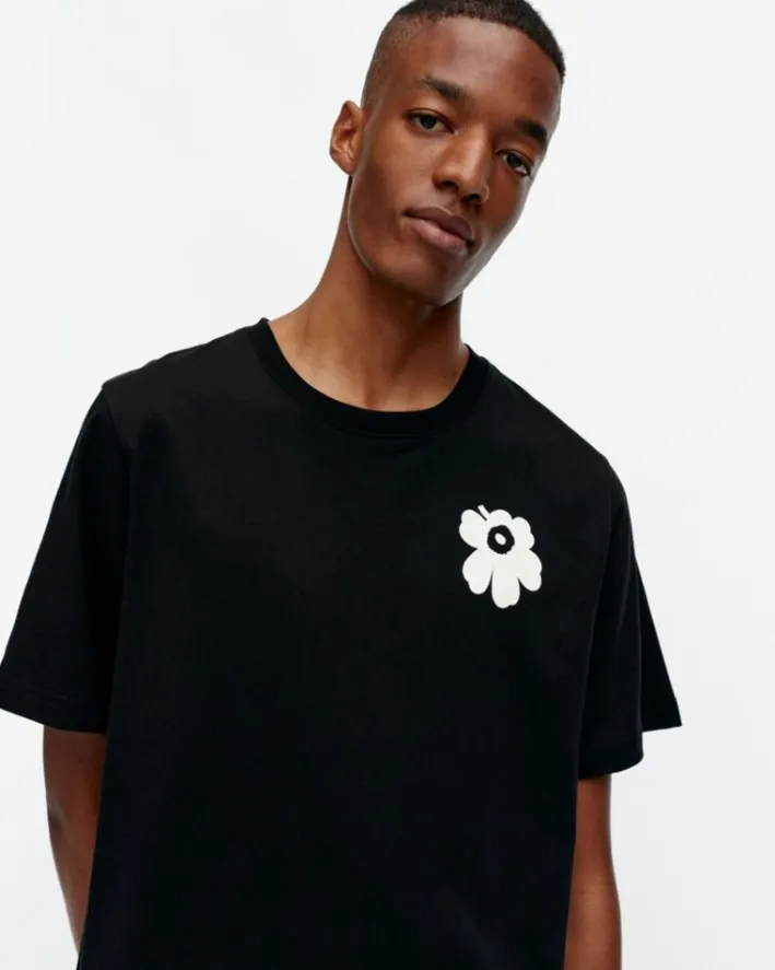 Marimekko Kioski Embla Unikko Placement T-Shirt<Woman Tops & Tunics