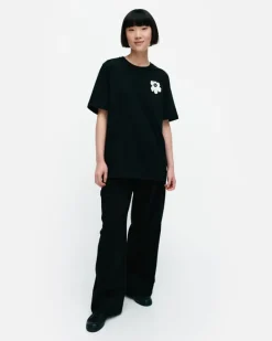 Marimekko Kioski Embla Unikko Placement T-Shirt<Woman Tops & Tunics