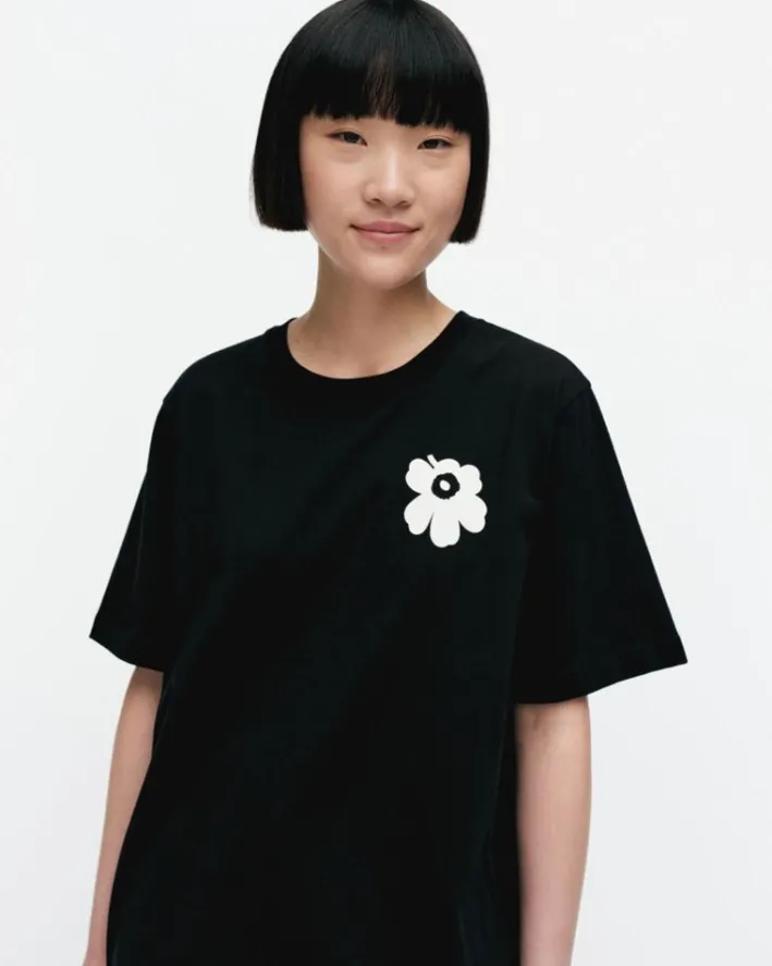 Marimekko Kioski Embla Unikko Placement T-Shirt<Woman Tops & Tunics