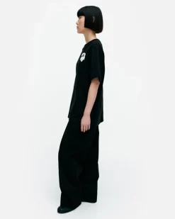 Marimekko Kioski Embla Unikko Placement T-Shirt<Woman Unisex