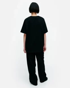 Marimekko Kioski Embla Unikko Placement T-Shirt<Woman Unisex