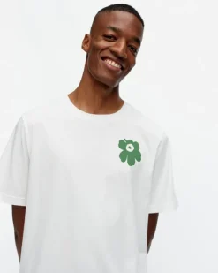 Marimekko Kioski Embla Unikko Placement T-Shirt<Woman Unisex