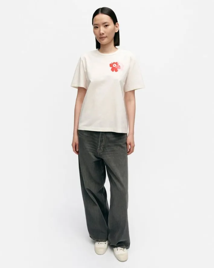 Marimekko Kioski Erna Lempi Unikko Placement T-Shirt<Woman Tops & Tunics