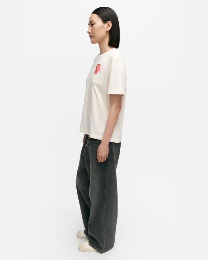 Marimekko Kioski Erna Lempi Unikko Placement T-Shirt<Woman Tops & Tunics