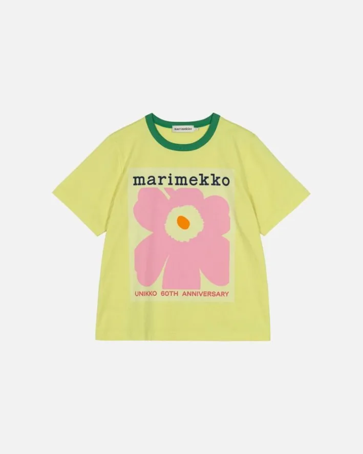 Marimekko Kioski Erna Unikko Placement T-Shirt<Woman Tops & Tunics