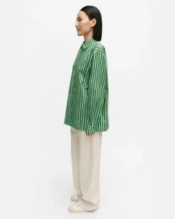 Marimekko Kioski Jokapoika Cotton Shirt<Woman Tops & Tunics