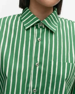 Marimekko Kioski Jokapoika Cotton Shirt<Woman Tops & Tunics
