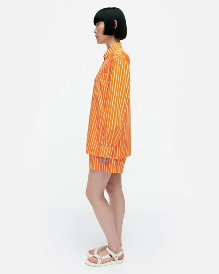 Marimekko Kioski Jokapoika Cotton Shirt<Woman Tops & Tunics