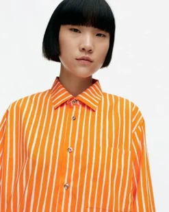 Marimekko Kioski Jokapoika Cotton Shirt<Woman Tops & Tunics