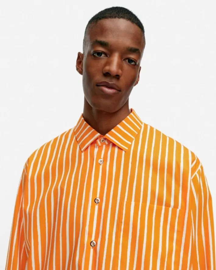 Marimekko Kioski Jokapoika Cotton Shirt<Woman Tops & Tunics