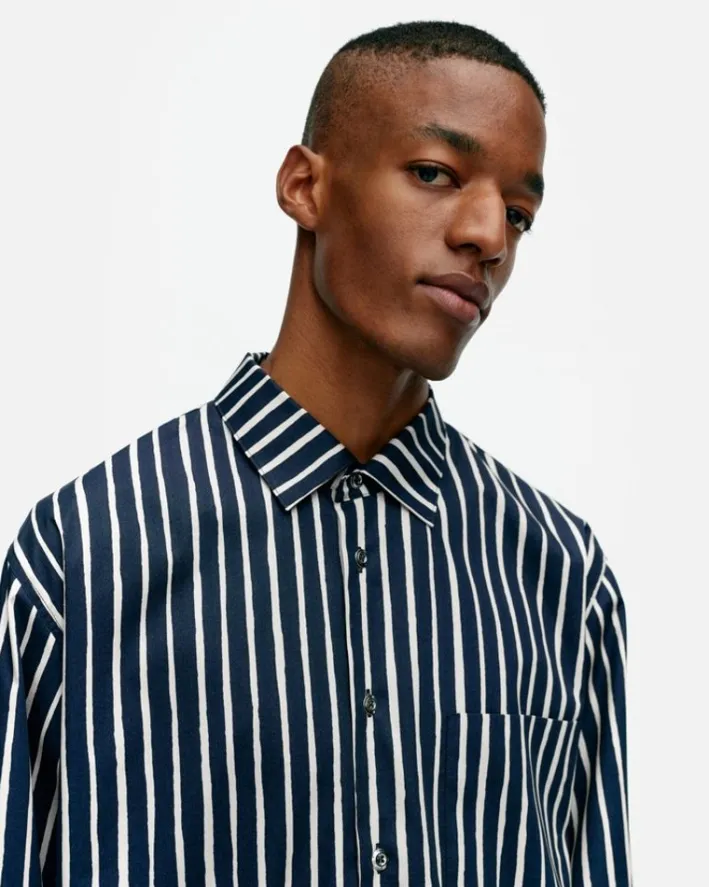 Marimekko Kioski Jokapoika Cotton Shirt<Woman Tops & Tunics