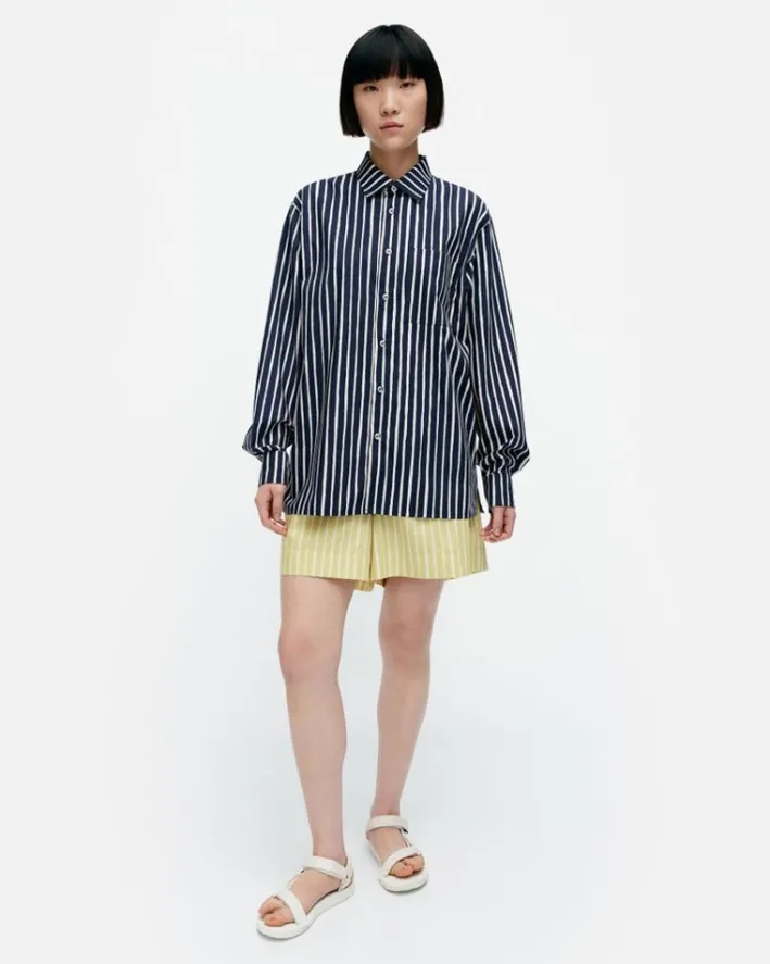 Marimekko Kioski Jokapoika Cotton Shirt<Woman Tops & Tunics