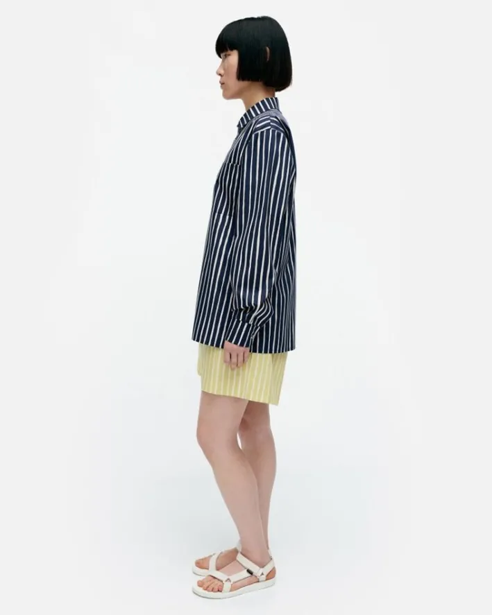 Marimekko Kioski Jokapoika Cotton Shirt<Woman Tops & Tunics